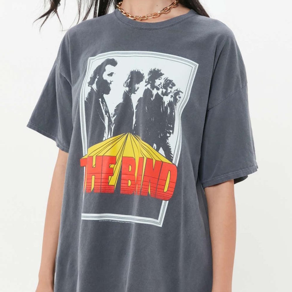 EUC THE BAND OVERSIZED TEE URBAN OUTFITTERS